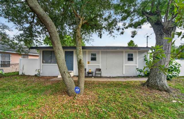 Large fenced backyard, 3 beds 2 bath home.