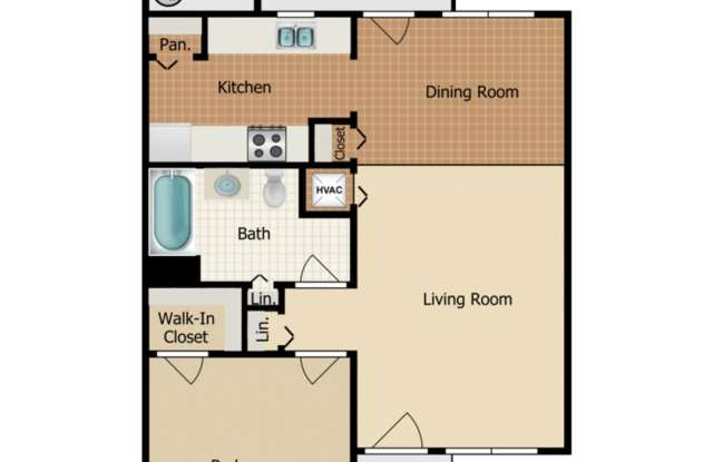 ***Cute 1 Bedroom Apartment In Orange City