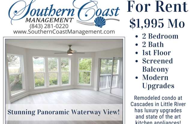 Waterfront 2 Bedroom, 2 Bath, 1st Floor Condo at Eastport in Little River! photos photos