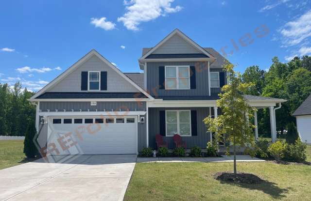 Beautiful 4 Bedroom 2.5 Bath Home with Primary Suite on main level + Bonus Room @ Maggie Way, Wendell, Available May 16th! - 184 Howards Crossing Drive, Johnston County, NC 27591