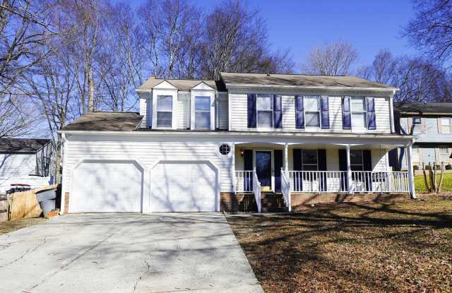 4 Bedroom, 2 1/2 bath, 2 car garage, fenced yard. Yardwork included