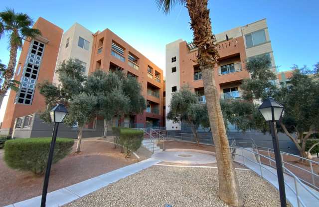 Stunning 1-Bedroom, 1-Bathroom Condo in Guard Gated Park Avenue's Luxury Midrise, Conveniently Located Near the South Strip!