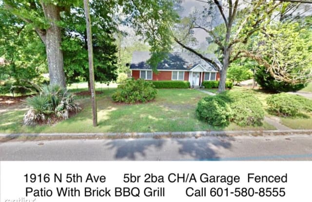 1916 N 5th Ave - 1916 North 5th Avenue, Laurel, MS 39440