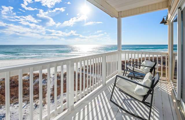 Newly Renovated Beach Front Four Bedroom Home