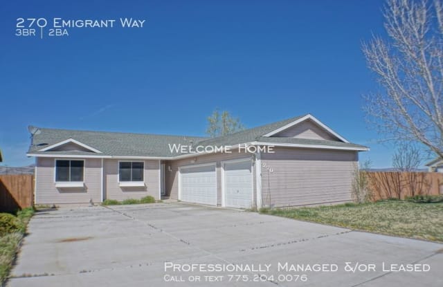 270 Emigrant Way - 270 Emigrant Way, Fernley, NV 89408