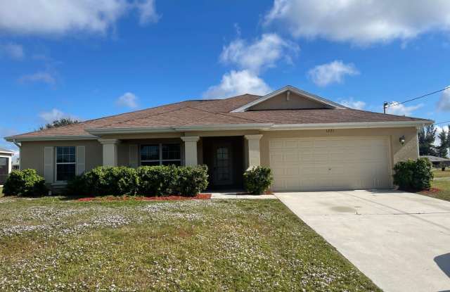 1221 NW 25th Place - 1221 Northwest 25th Place, Cape Coral, FL 33993