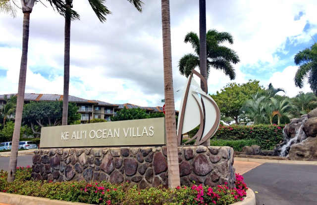 Finely Furnished KE ALII OCEAN VILLAS Luxury 2 Bed/2 Full Bath! AVAILABLE 3/15/2025-12/31/2025