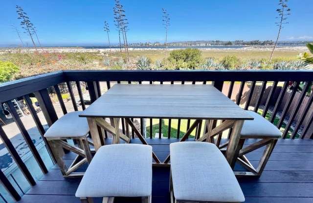 Furnished Beach front House in OB One Month Minimum Rental