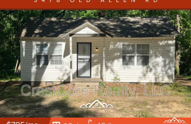 3478 Old Allen Rd - 3478 Old Allen Road, Memphis, TN 38128