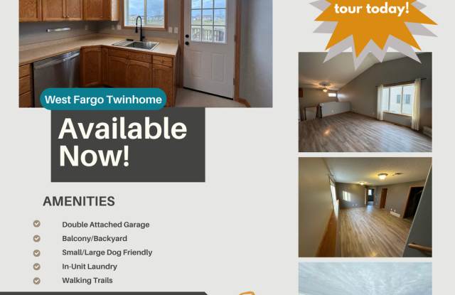 Photo of 3 Bedroom, 2 Bathroom Home in West Fargo - $1895