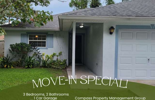 $1495 - 3/2/1 - Palm Coast - Duplex - Move In Special