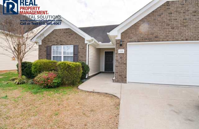 Adorable 3bd 2ba home in Blackman. 2 car garage and fenced yard!