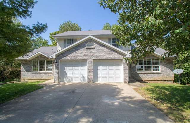 four bedrooms, three full baths