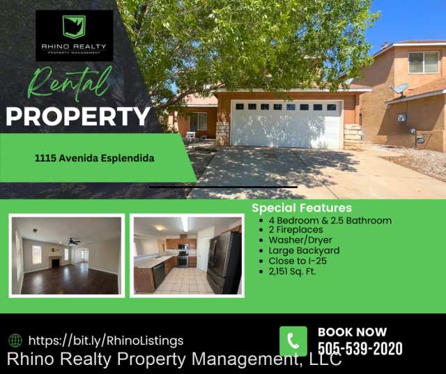1115 Avenida Esplendida Los Lunas, NM apartments for rent