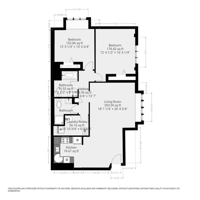 Bright southwest facing 2-bedroom/2 full baths condo in Quincy Centre ...