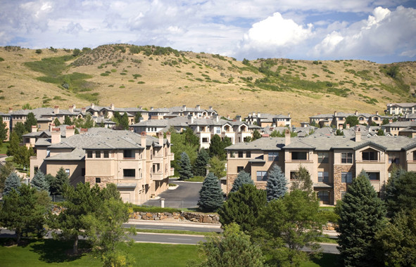 Camden Denver West - Camden Denver West offers upgraded one and two bedroom apartment homes with granite countertops, stainless steel appliances, and wood-style flooring
