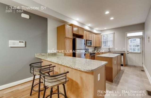 1344 Towson St Baltimore Md Apartments For Rent