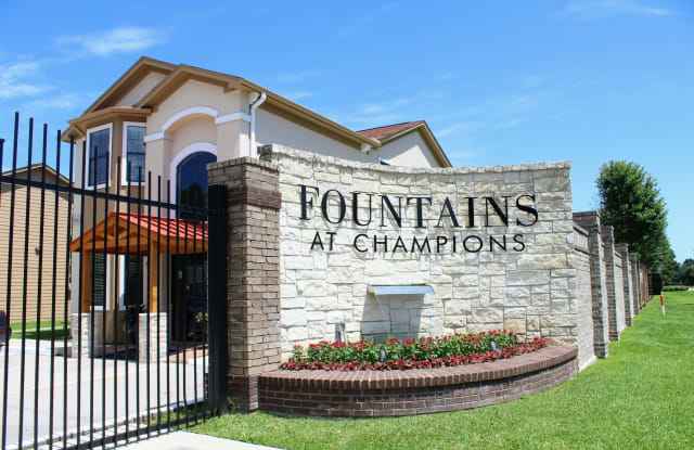 The Fountains At Champion Houston Tx Apartments For Rent