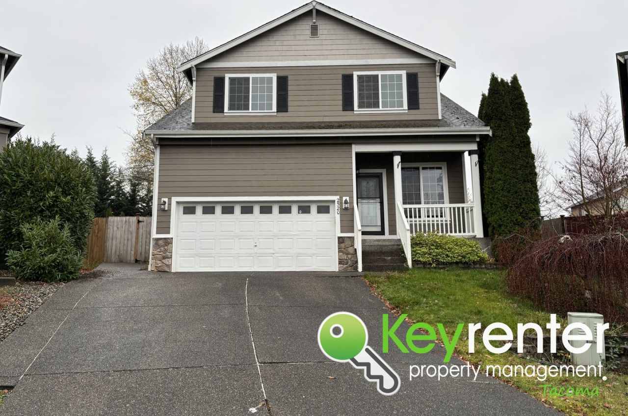Beautiful 4 Bedroom 2.5 Bathroom Tacoma Home for Rent in Quiet Cul-De-Sac Community