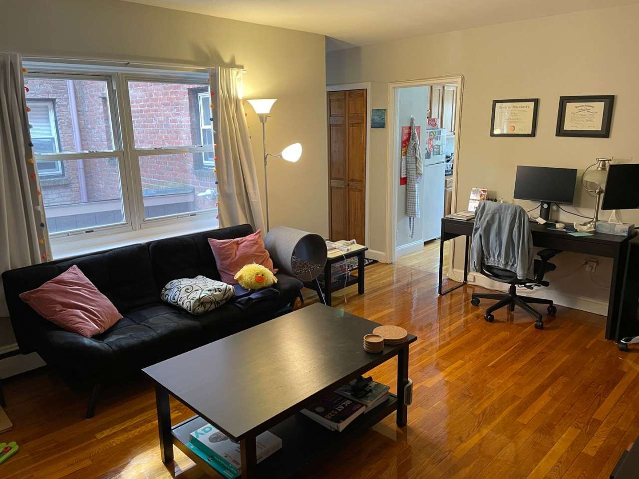 NO FEE promo expires soon! Updated Apt w Ht/HW Included Near T! Cat Friendly