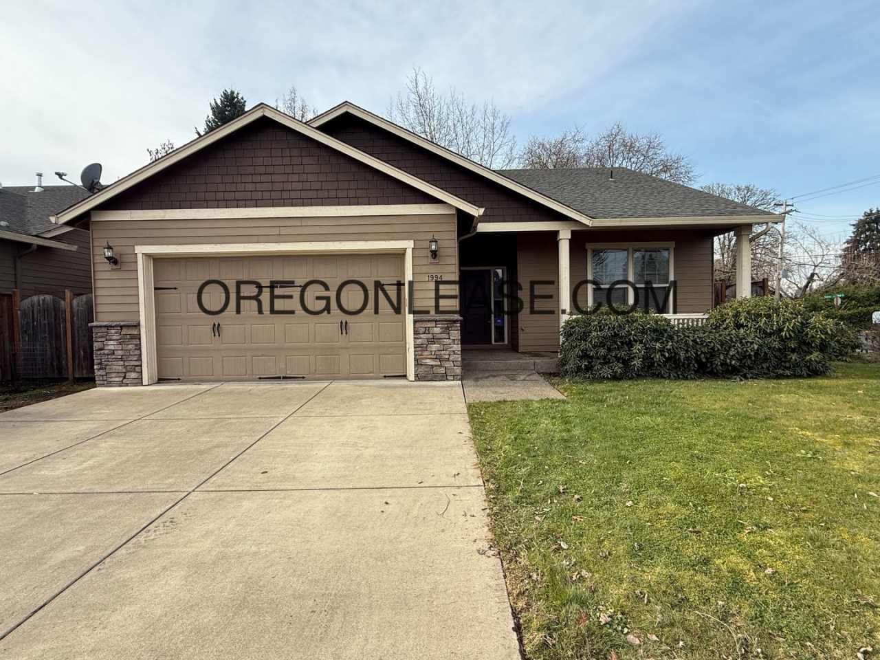 3 bed 2 bath West Eugene Home