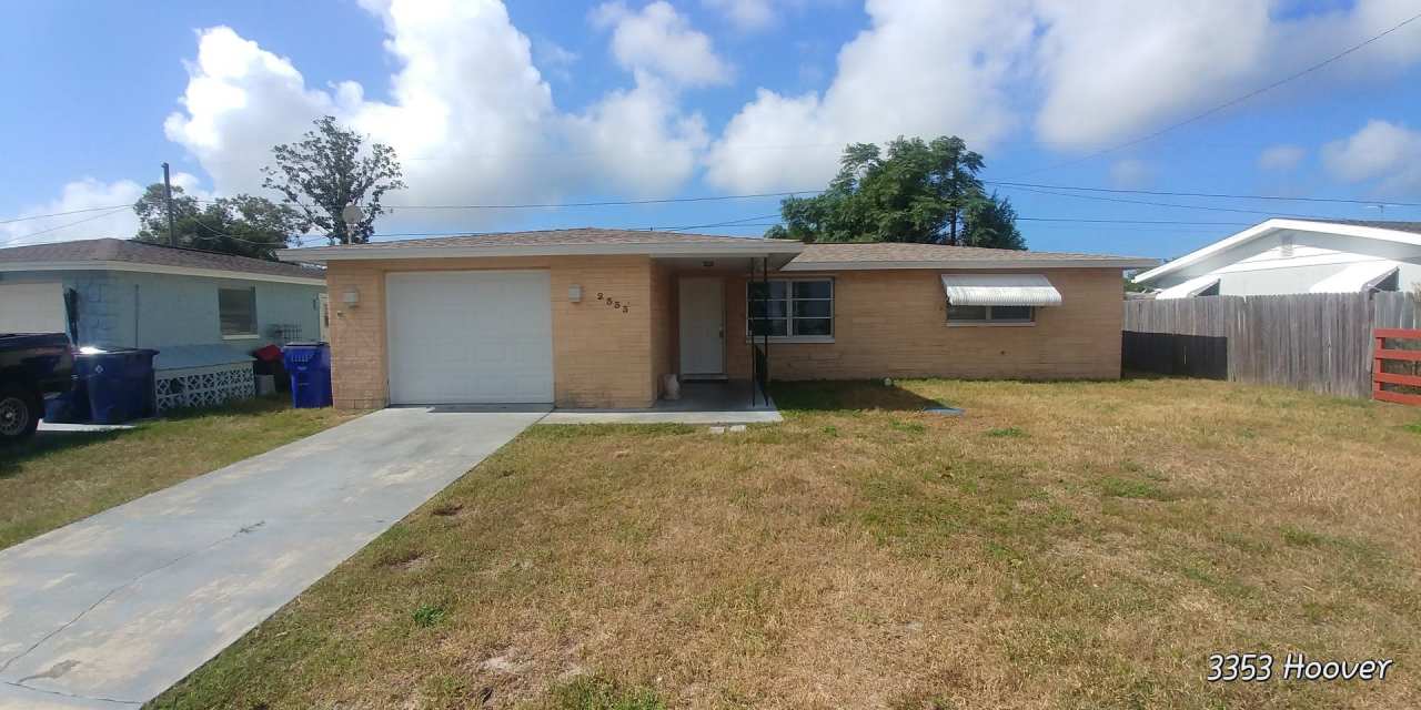 3 Bedroom 2 Bath 1 Car over sized garage