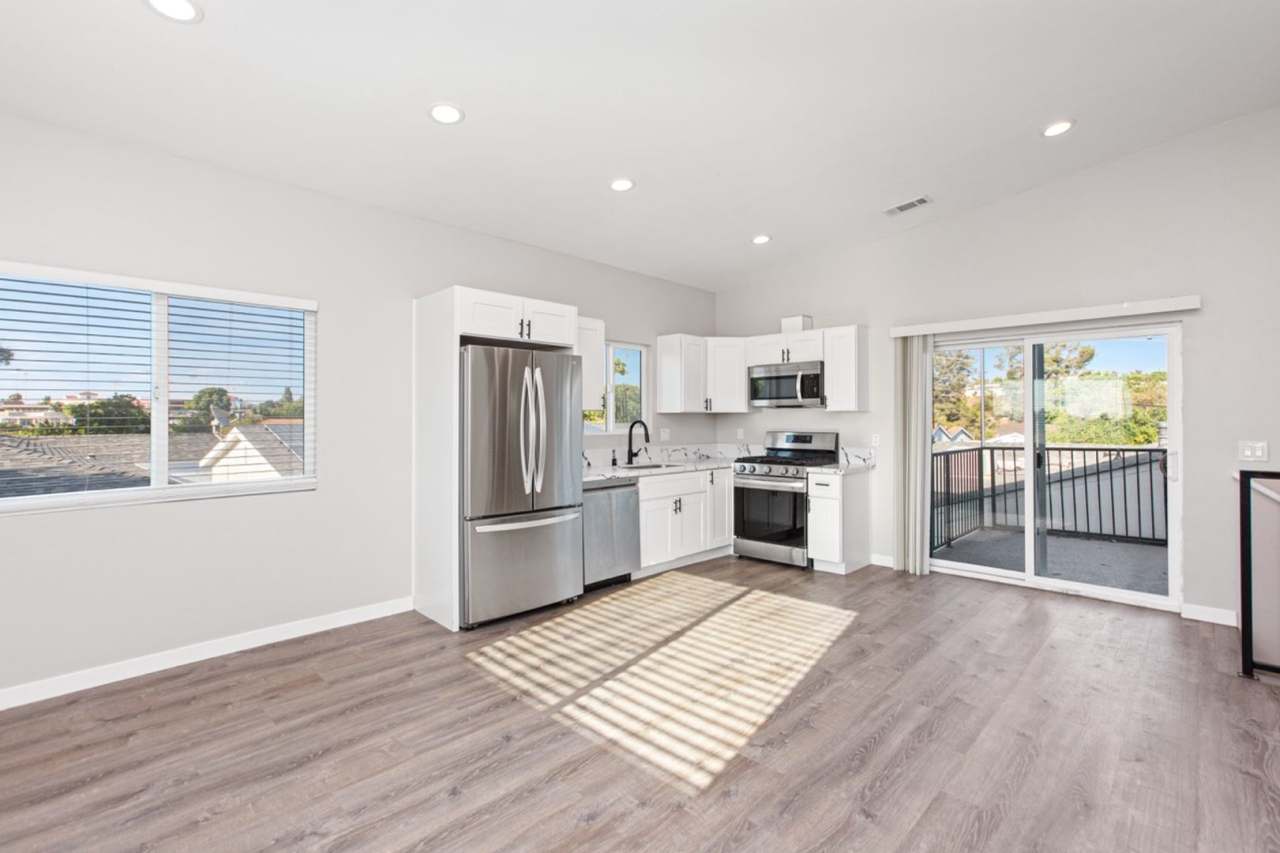 Private balcony + private patio!