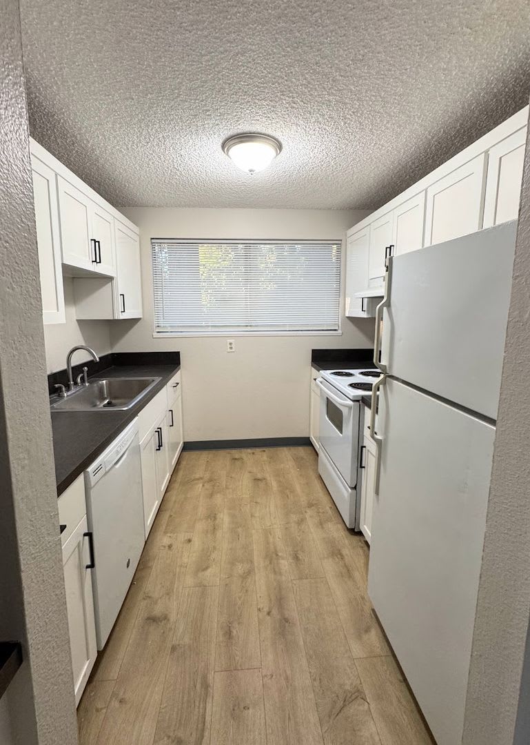 Renovated 3 bed, 2 bath Townhouse Style Duplex with Garage