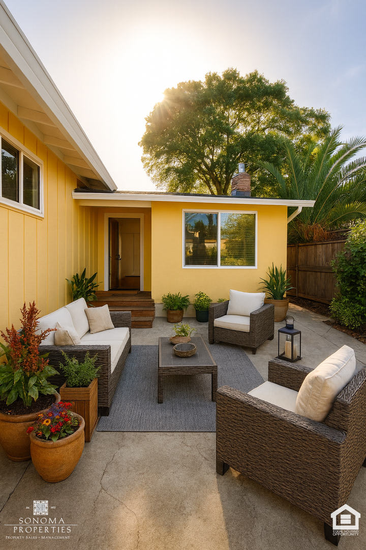 Bright  Cheery 2 Bedroom Home