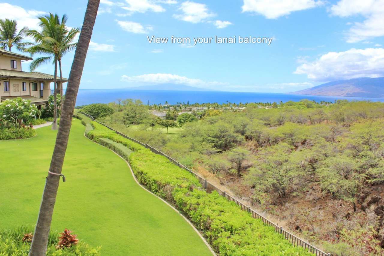 Keala O Wailea Luxury Living second floor 3-bedroom, 2 bath end unit