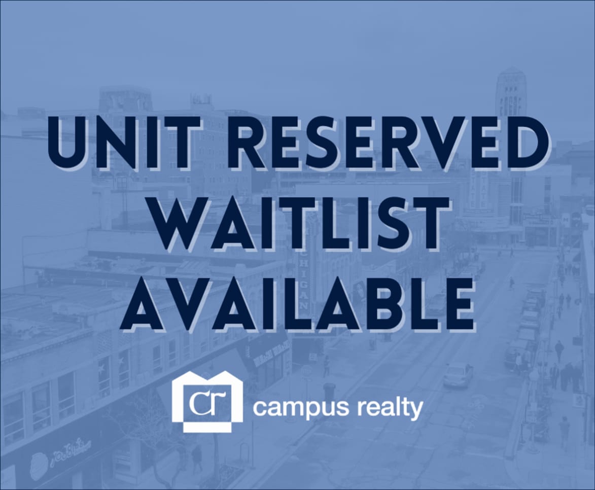 Waitlist Available: Unit Reserved