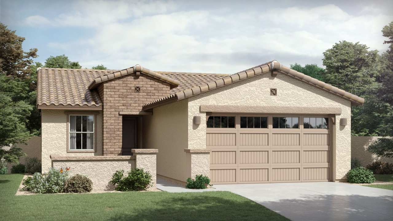 Brand New !! 2022 single level 3 bedroom home with Pool in upscale Westgate community in Glendale