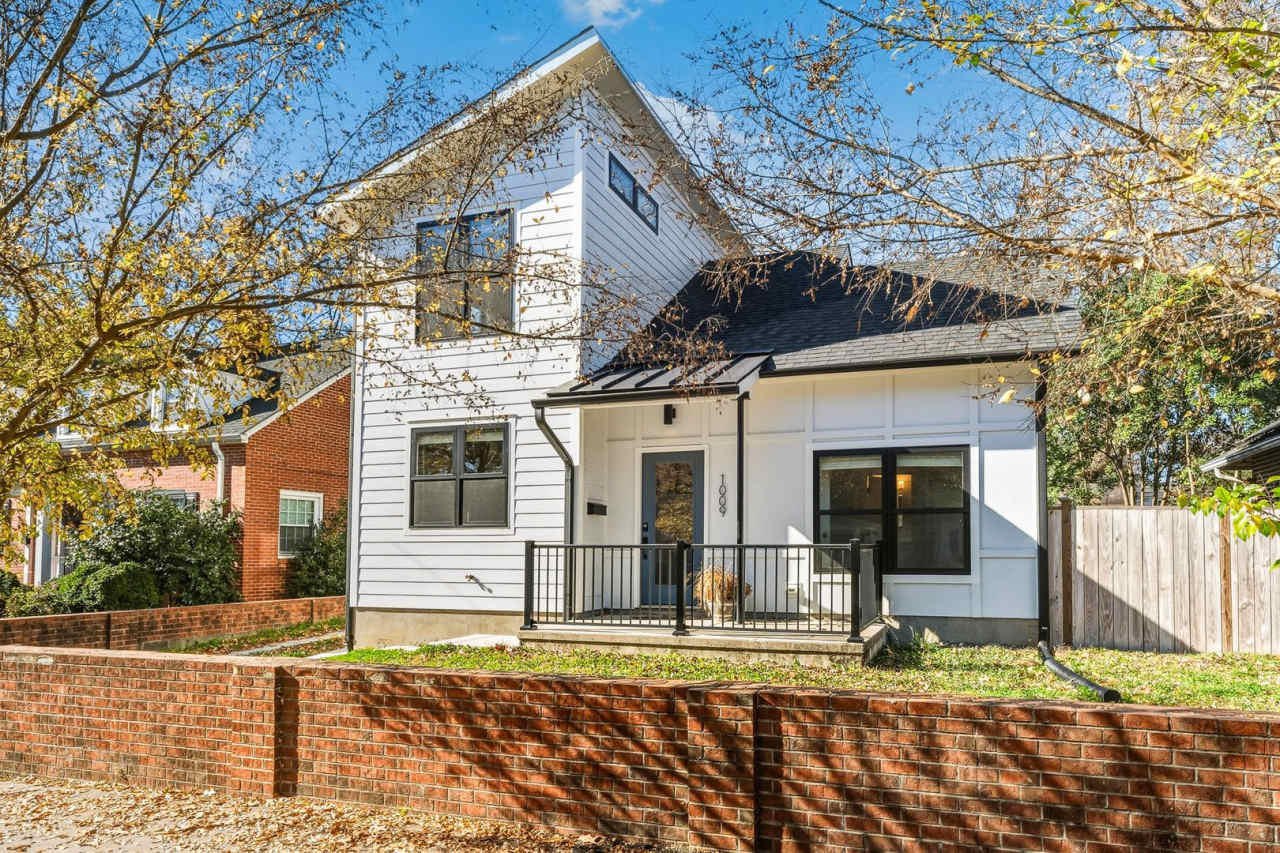 Modern and welcoming 3 bed 2.5 bath downtown retreat with second story balcony.