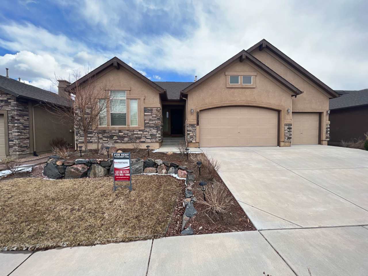 Beautiful 5 Bedroom Ranch Style Home in Flying Horse with a 3 Car Garage!