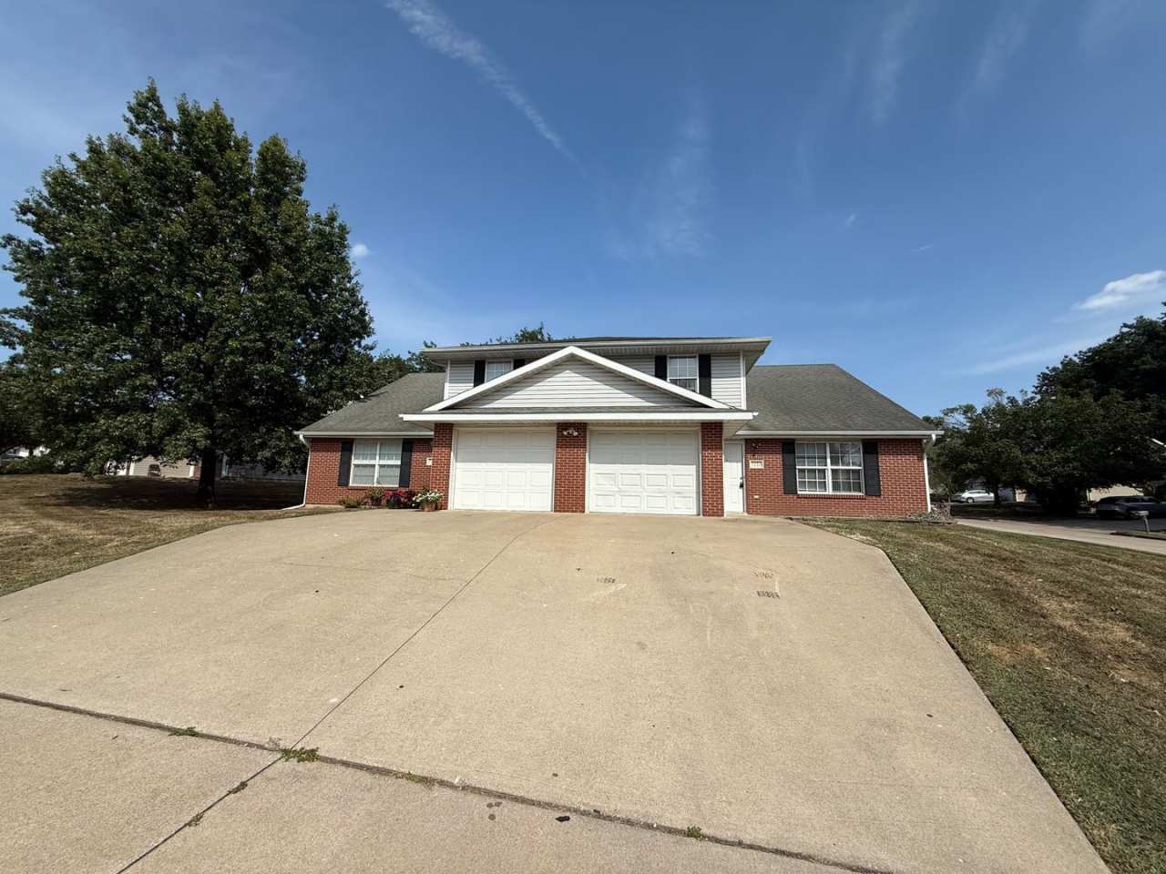 four bedrooms, two bathrooms
