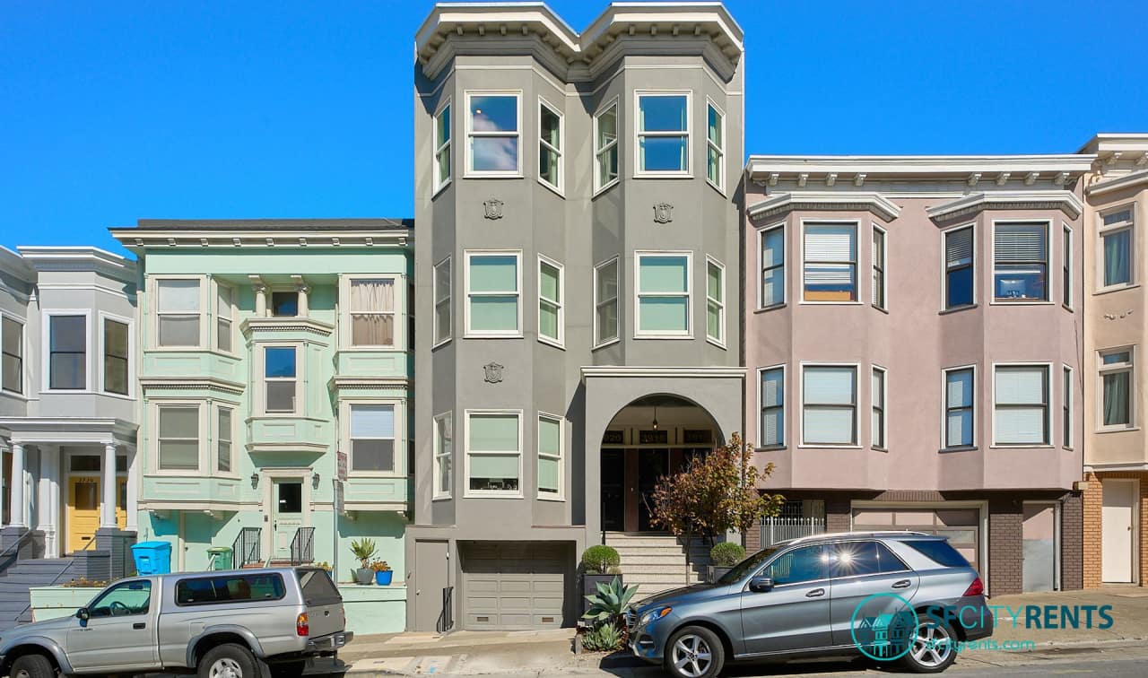 Presidio Heights: Remodeled Flat w/ Private Deck, Shared Yard, Garage Parking  EV Charger