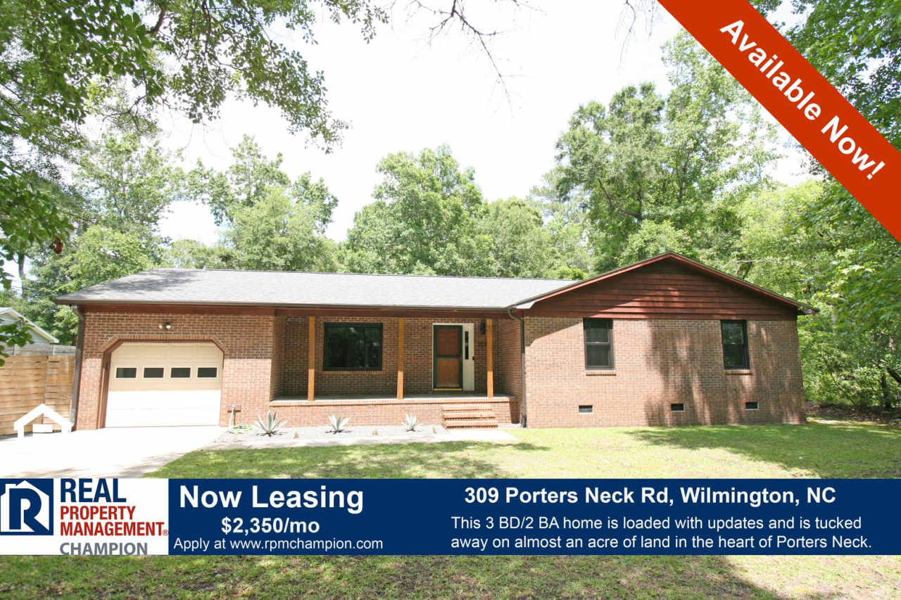 3BD/2BA w/ Private Greenspace  Recent Updates in Porters Neck!