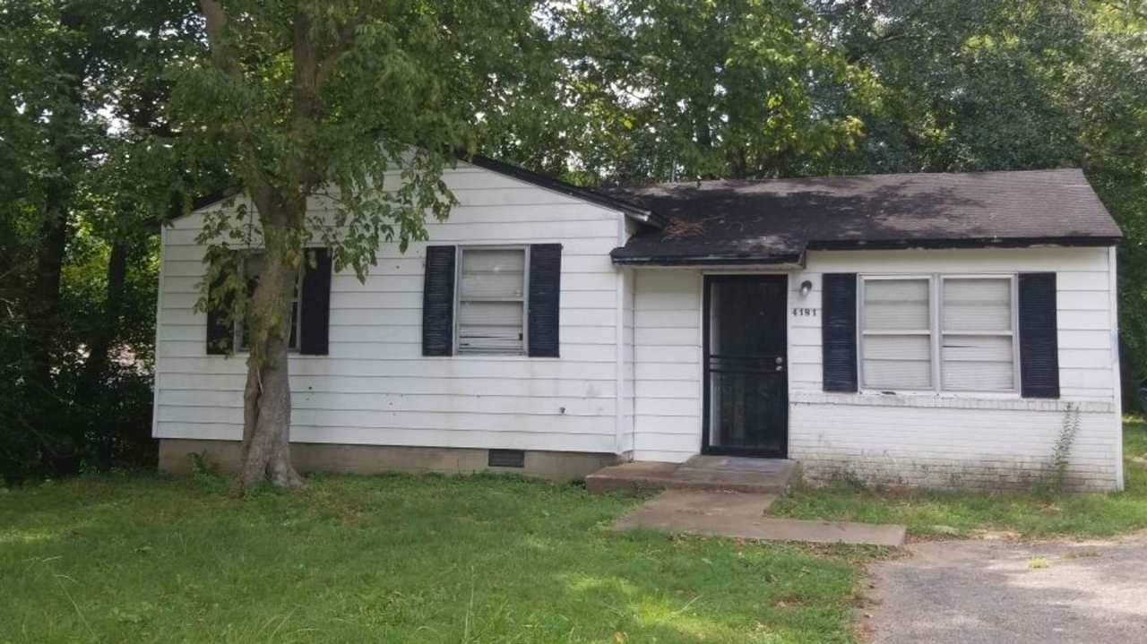 Charming three-bedroom, one-bath in a peaceful cove in South Memphis
