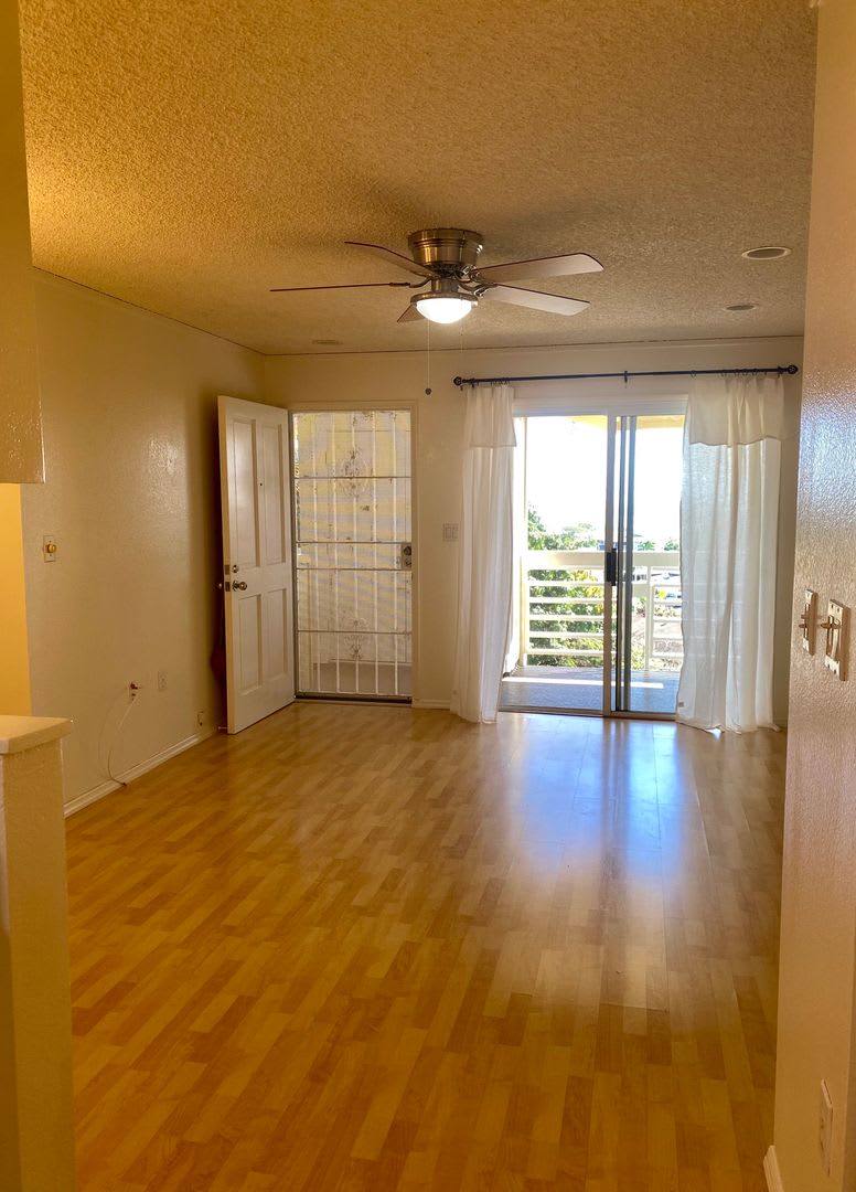 Available Now | 2 Bedroom, 1 Bathroom Apartment w/Scenic View from Enclosed Lanai | Kualana Knolls Community | Features: Window A/C in Bedrooms, In-Unit W/D  2 Assigned Parking Spaces | Includes: Water, Sewer  Trash