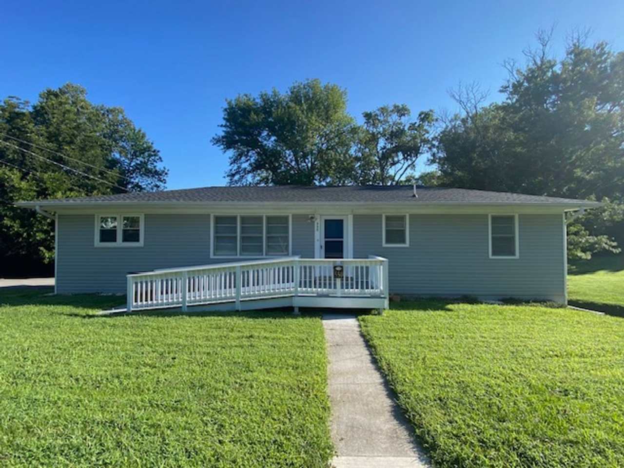 3 Bedroom 2 Bath House with unfinished basement and carport