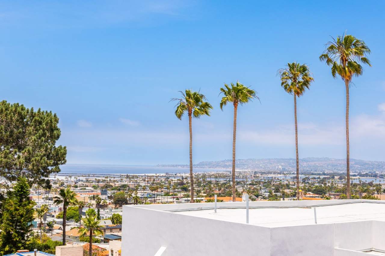 Contemporary 3 Bedroom/2 Bath Home With Ocean Views in Ocean Beach!