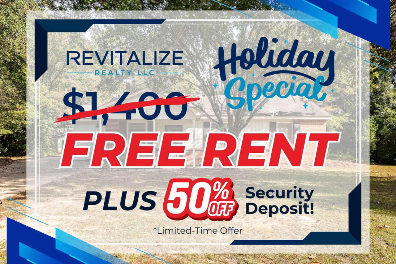 FREE DECEMBER RENT + HALF-DEPOSIT SPECIAL!! Updated Brick 3 Bed 1 Bath Home with Huge Yard on Quiet Street!