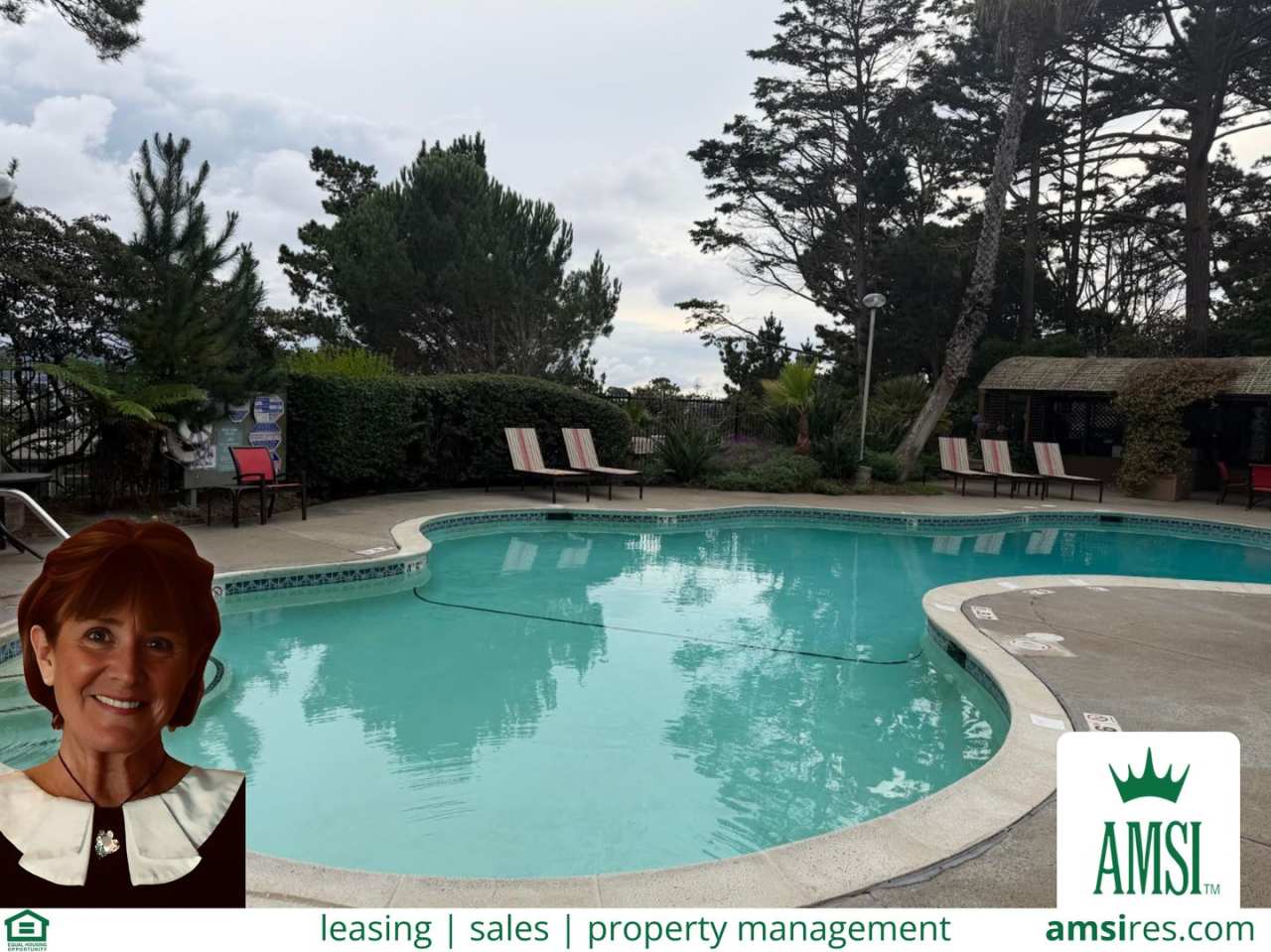 Spacious 2 BR/2 BA in Desirable Diamond Heights w/Fireplace, Pool, Gym, Library, Meeting Room, Garage Parking, and More! AMSI/Maureen Couture