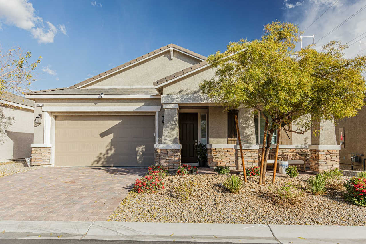 One Story Model Home