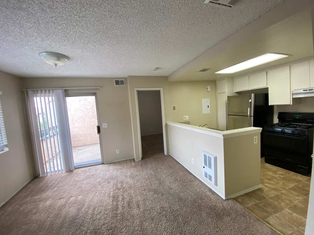 2 BR 2 BA 1 Story Condo w/Balcony W/D Gated Entry Carport + Space