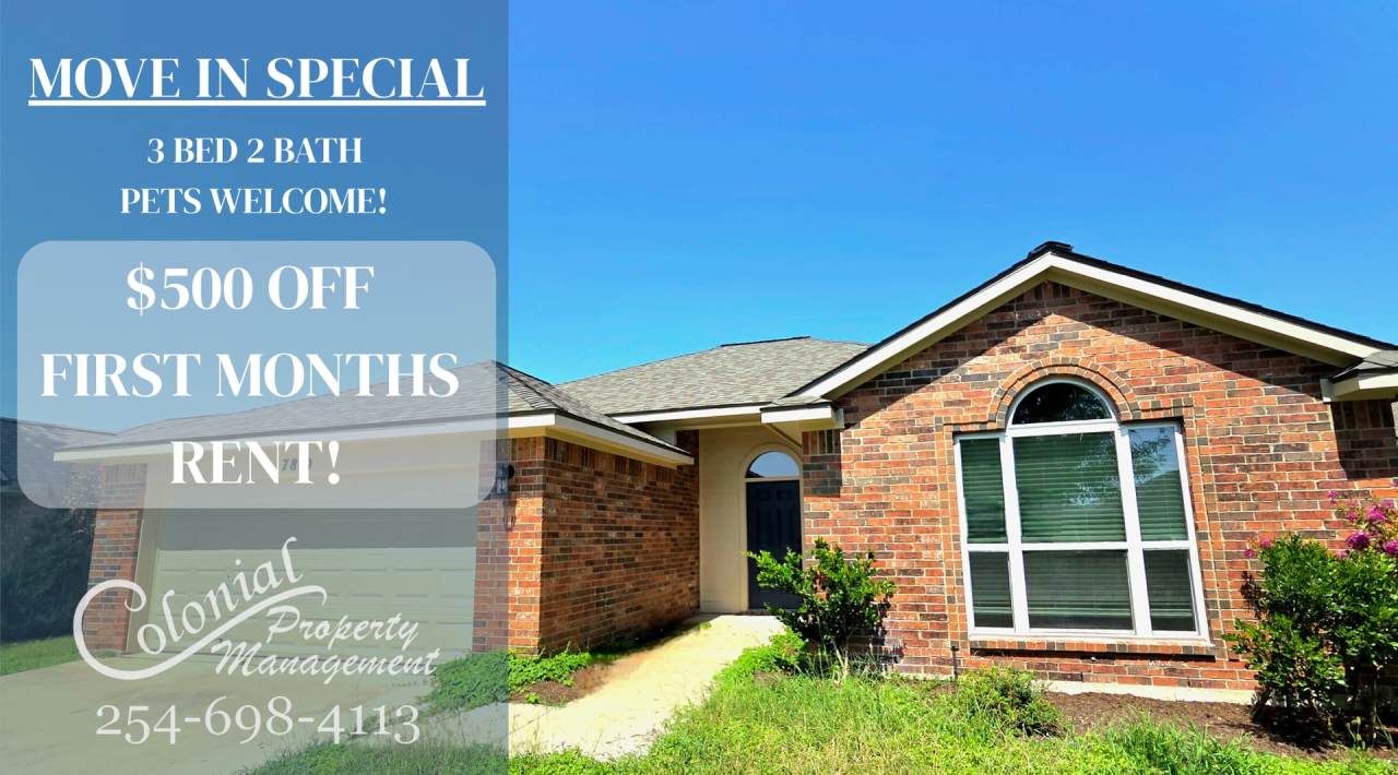 AVAILABLE NOW! - $500 OFF FIRST MONTH