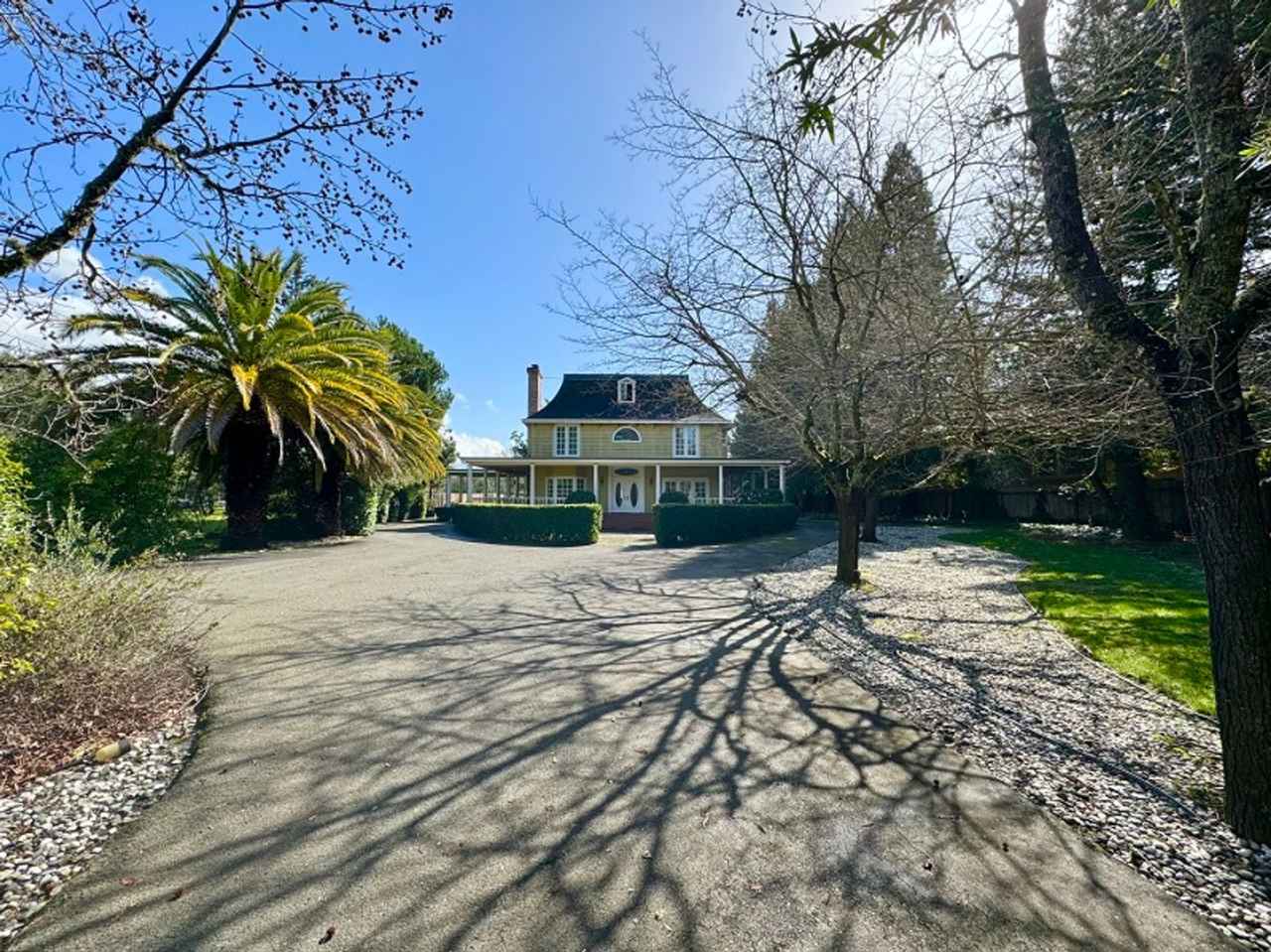 Stunning St. Helena Victorian Farmhouse on 1.5 Acres
