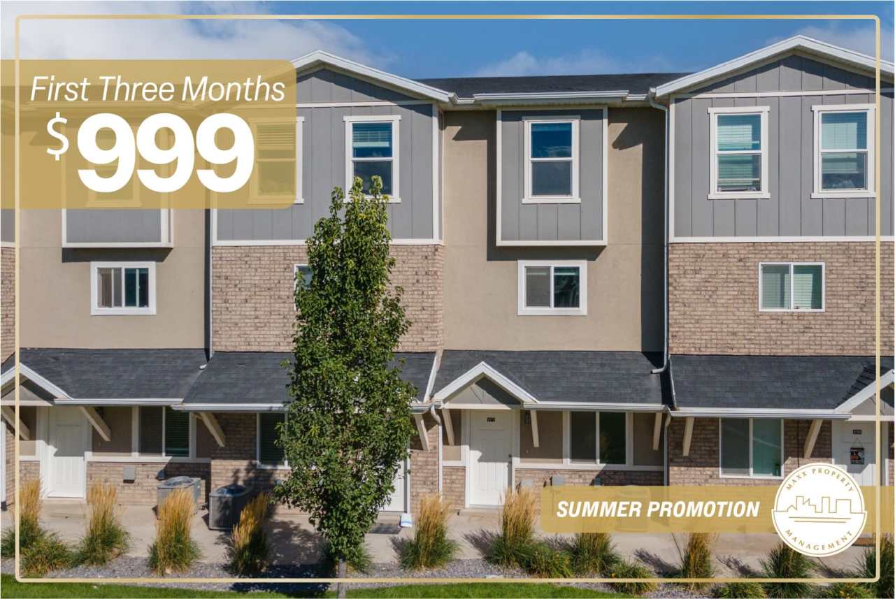 First Three Months $999 | Charming 3-Story Townhomes in Eagle Mountain!