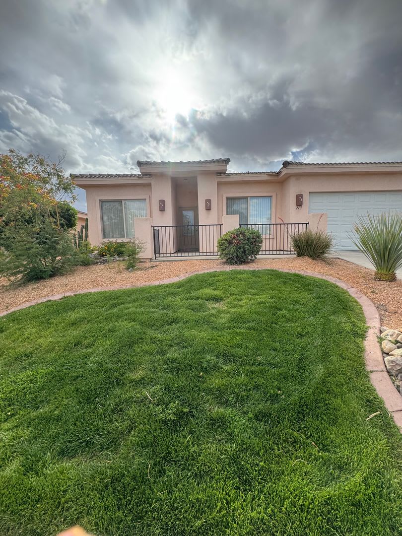 3-bedroom 2-bathroom home with a two car garage