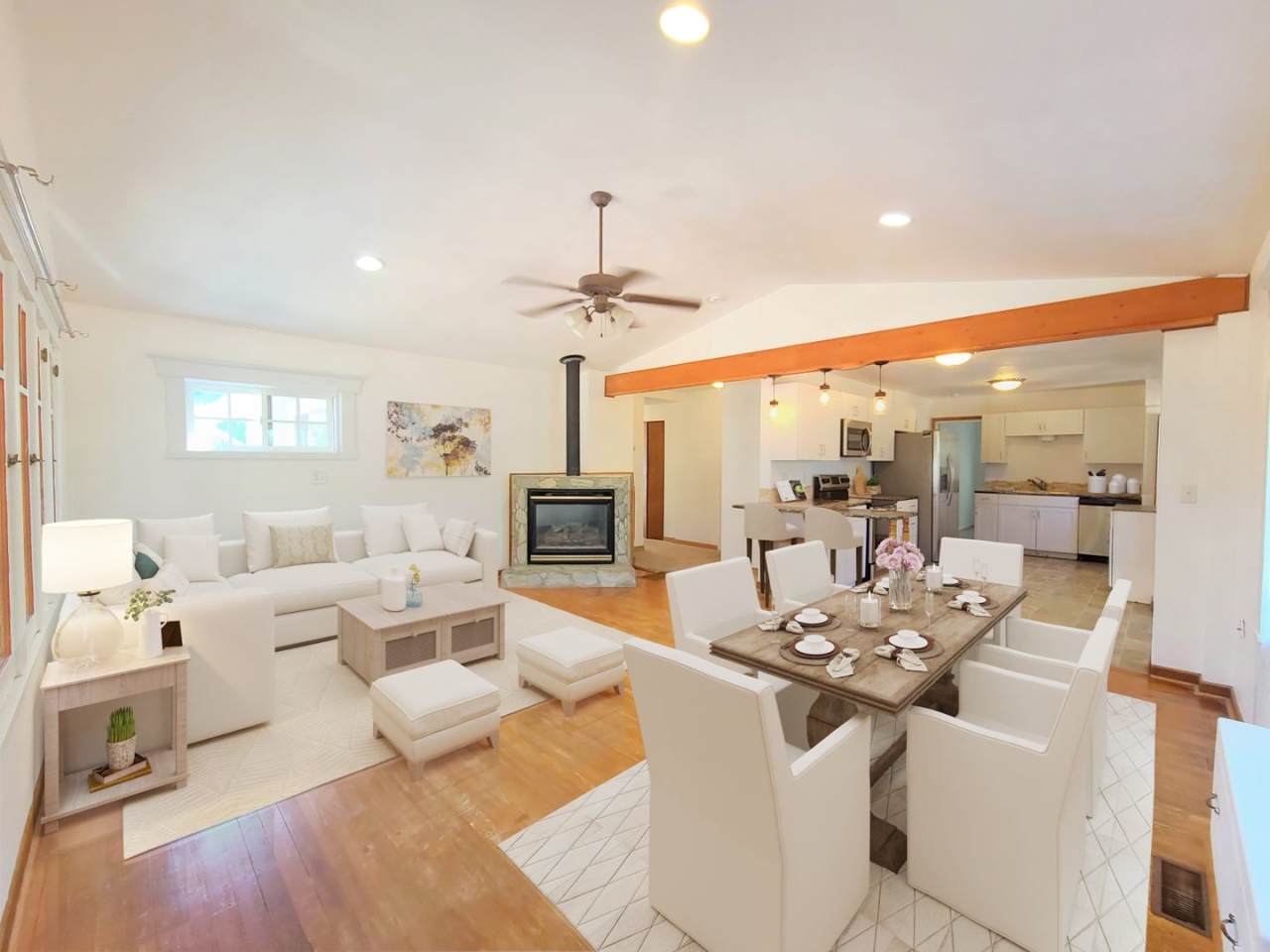 $2,200- 4 Bed / 2 Bath House on an Almost Acre Lot in Spokane Valley